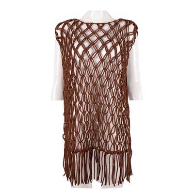 Benutzerdefinierte lange Damen Hohlweste