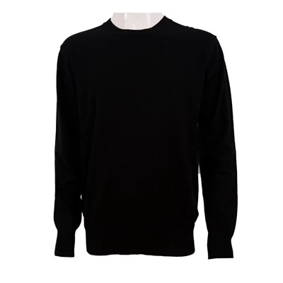 Herren-Pullover aus Wolle mit Rundhalsausschnitt