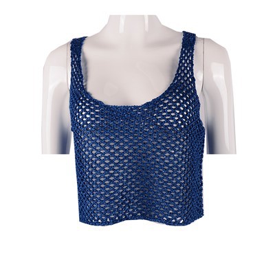 Hohlweste aus Lurex für Damen